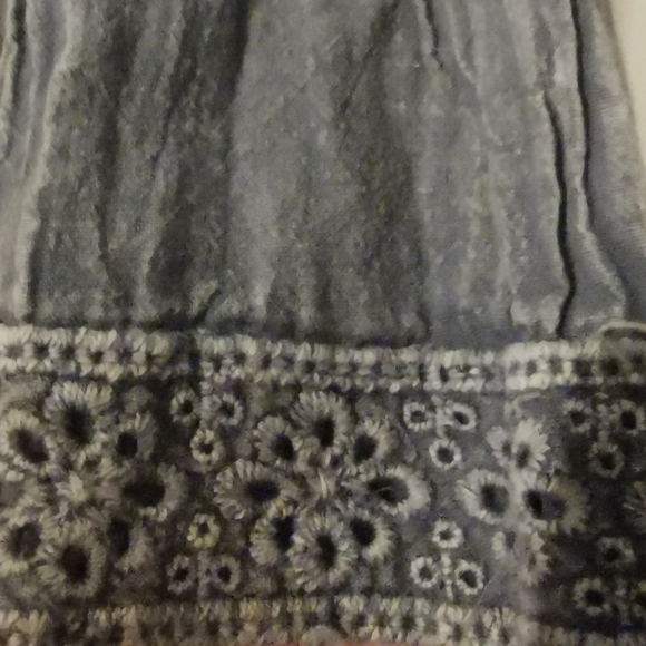 Light blue cotton Noelle blouse/tunic, size S/M - Picture 3 of 3